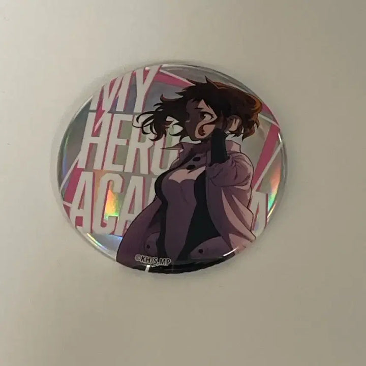 [BUNJANG] My Hero Academia Ochaco Uraraka Hologram Can Badge Twilight / 나히아 우라라카 오챠코 홀로그램 캔뱃지 히어로 플라자 트와일라잇