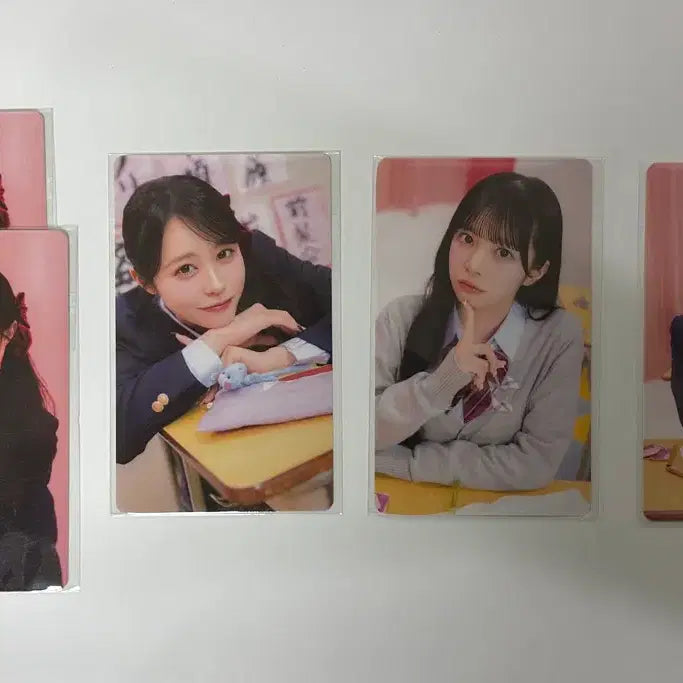 [BUNJANG] CutieStreet Ayano A4 Clear Poster &amp; Trading Card Set / 큐티스트리트 큐스토 아야노 a4클리어 포스터 토레카 세트