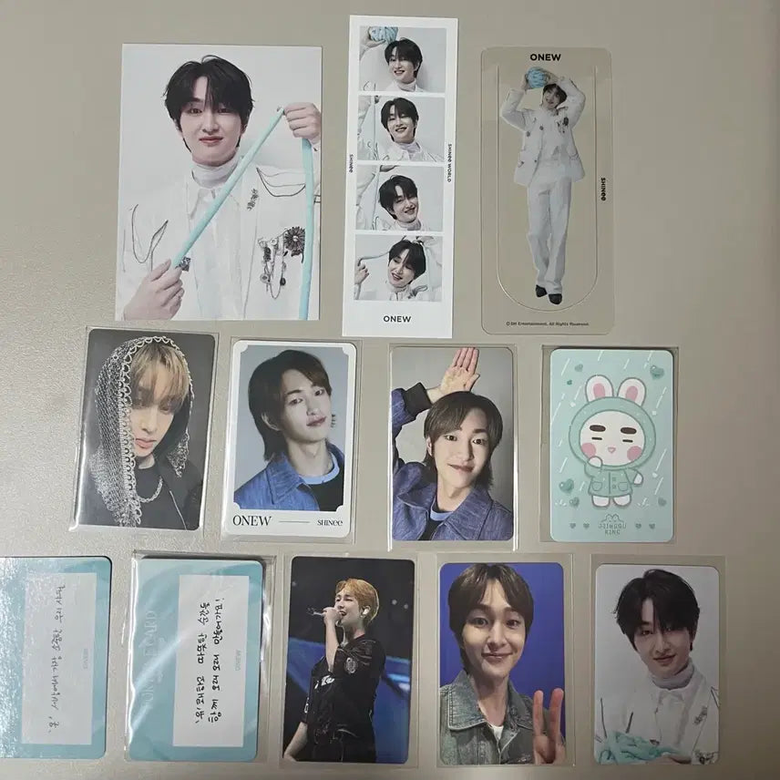 [BUNJANG] SHINee Onew Bundle Set Photocard / 샤이니 온유 포카 일괄 양도