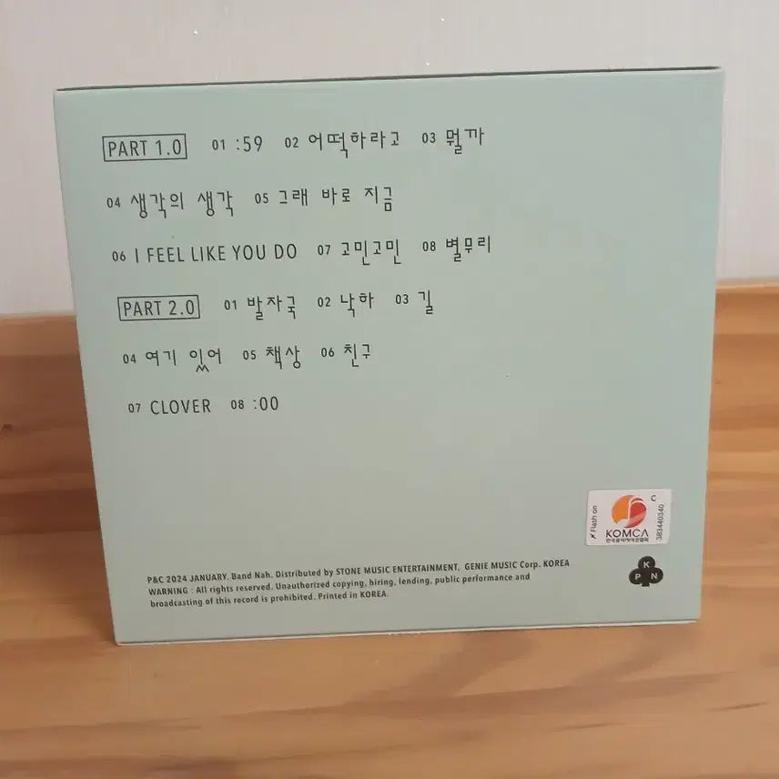 [BUNJANG] Nasan (Band) Clover 2.0 CD / 나상현씨밴드 클로버 2.0