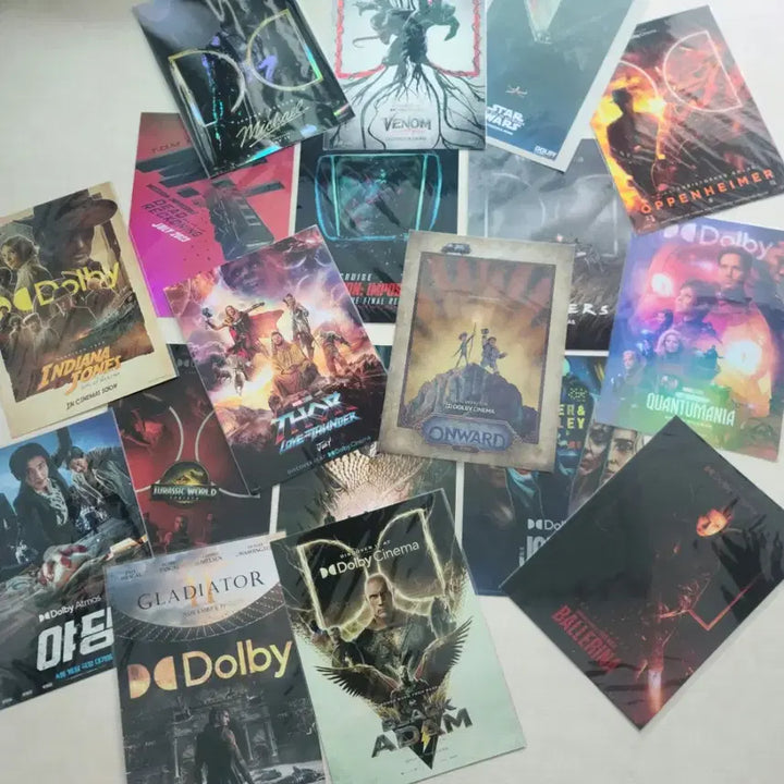 [BUNJANG] Dolby Cinema / Atmos Poster Bundle (18 Types) / 돌비시네마 포스터 판매합니다.