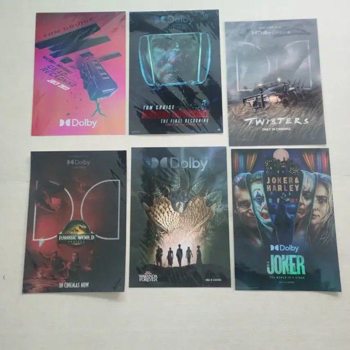 [BUNJANG] Dolby Cinema / Atmos Poster Bundle (18 Types) / 돌비시네마 포스터 판매합니다.