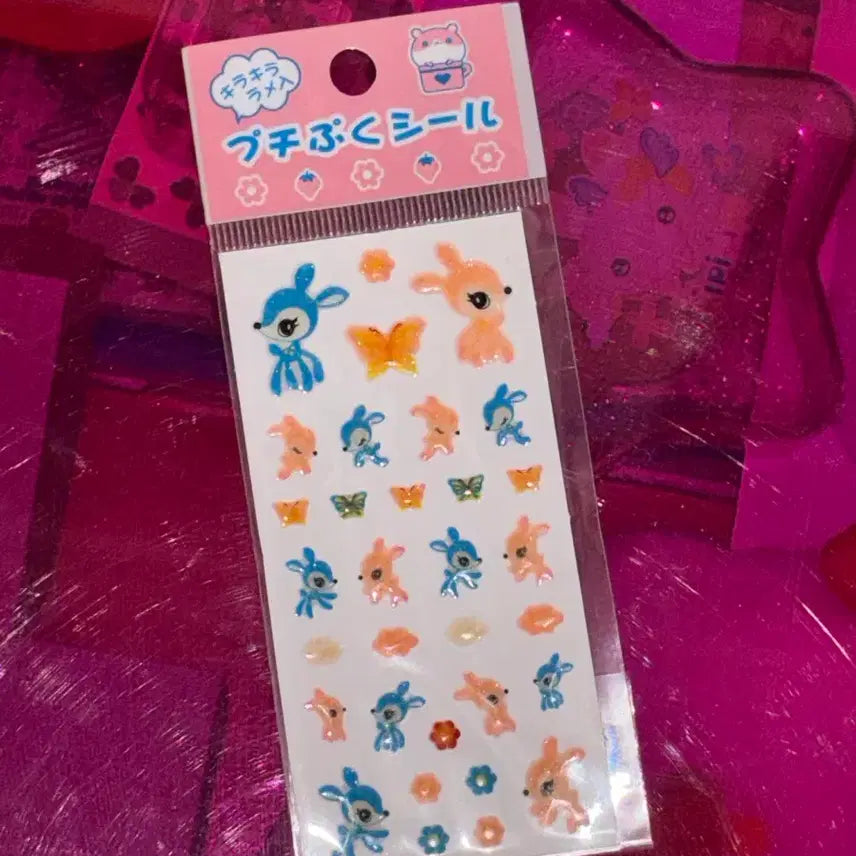 [SOLD OUT] 고전문구 헤이세이 레트로 푸치부쿠 스티커