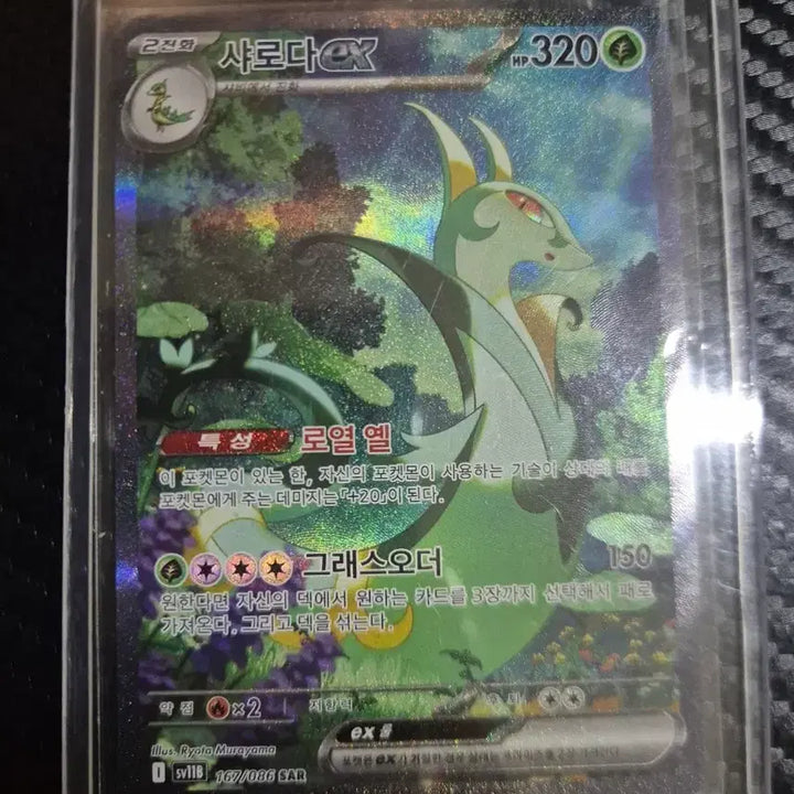 [BUNJANG] Pokemon Card Serperior ex SAR / 포켓몬카드 샤로다 ex sar