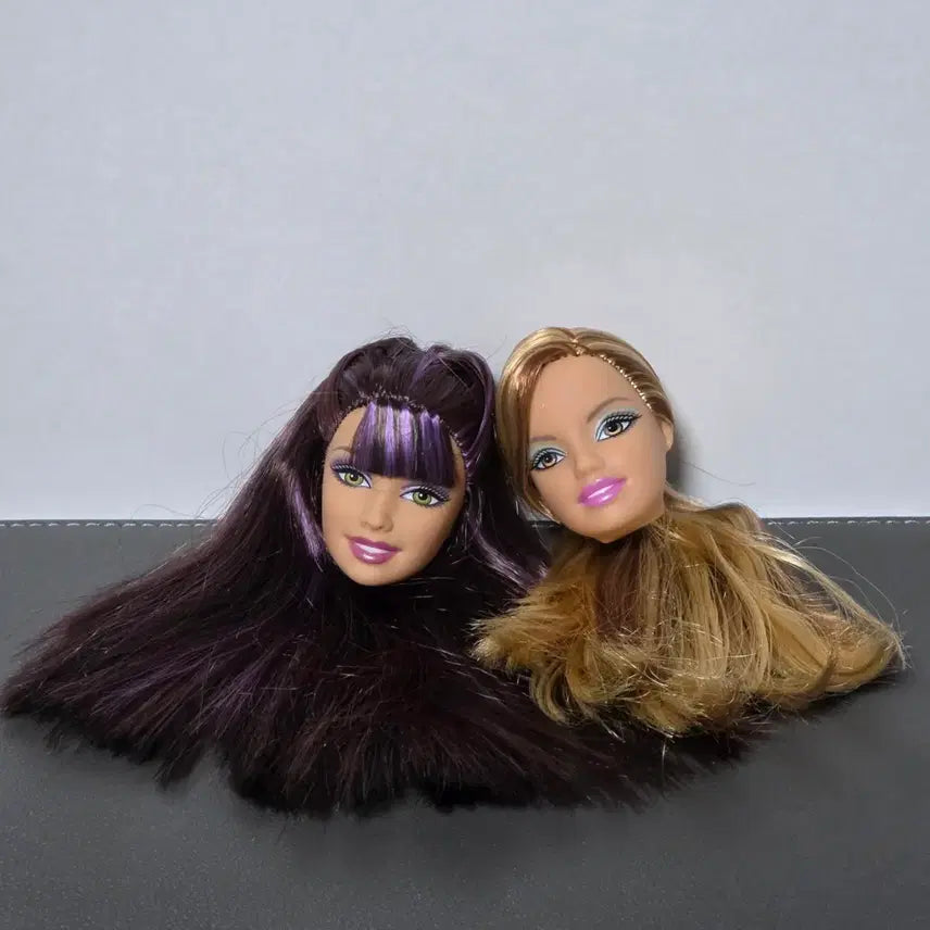 [BUNJANG] Barbie Classic Cecile Summer Doll Heads (2-Piece Bundle) / 바비 바비인형 고전 세씨 썸머 인형헤드 2개 일괄 판매 양도