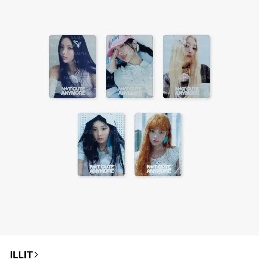 [BUNJANG] ILLIT Not Cute Anymore Photomagnet Sealed / Illit 아일릿 Not Cute Anymore 포토 마그넷 미개봉