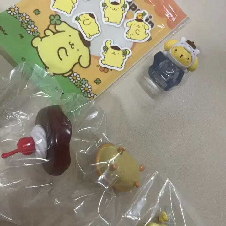 [BUNJANG] Sanrio Pompompurin Re-ment Bath Time &amp; Ice Gacha Bundle Set / 산리오 폼폼푸린(리멘트 3번, 가챠 일괄)