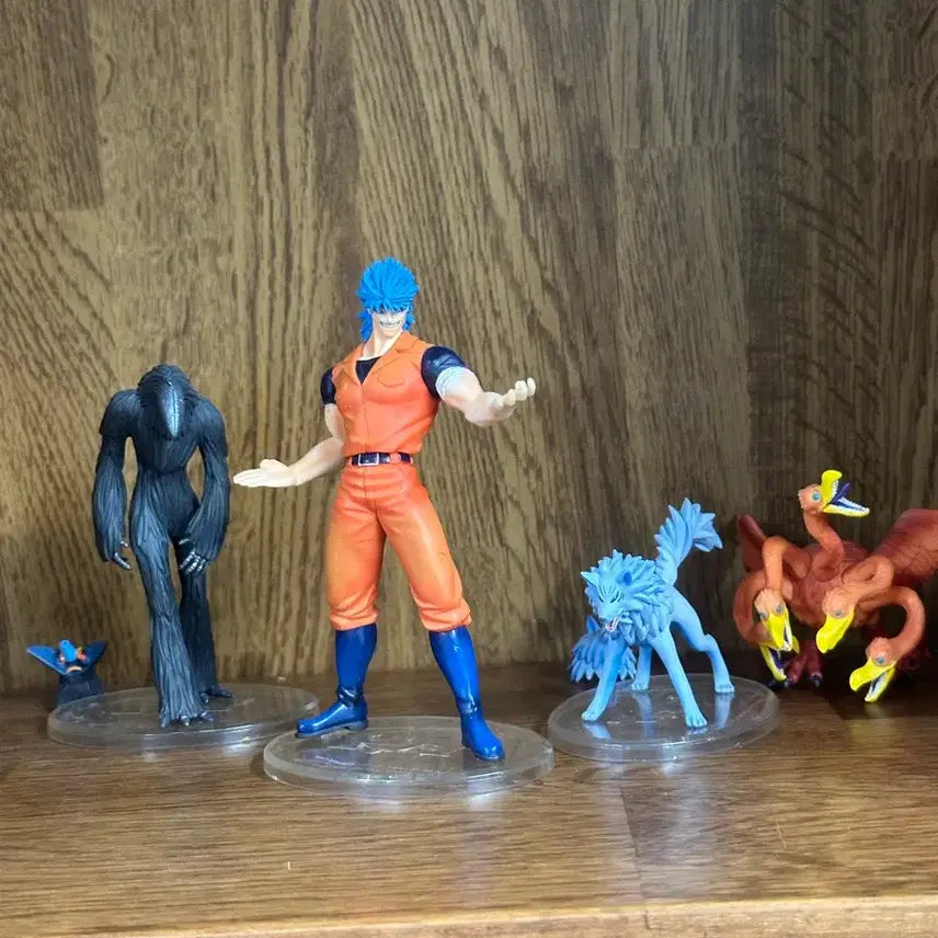 [BUNJANG] Toriko Gourmet Gacha Figure Set (4 Types) / < 국내 유일 초희귀 고전 > 토리코 구르메가챠 피규어 4종 일괄
