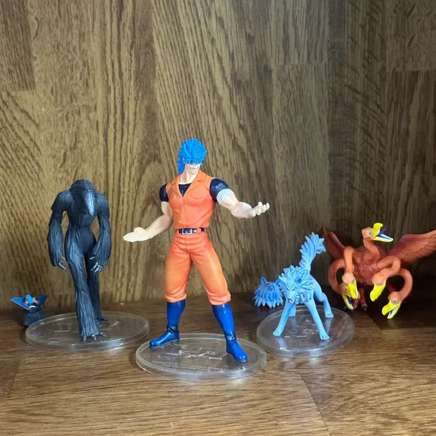 [BUNJANG] Toriko Gourmet Gacha Figure Set (4 Types) / < 국내 유일 초희귀 고전 > 토리코 구르메가챠 피규어 4종 일괄
