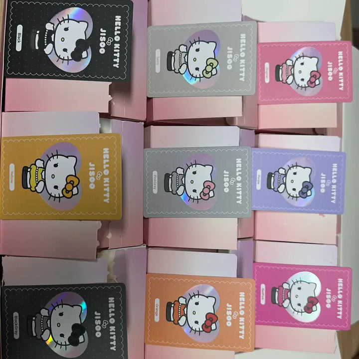 [BUNJANG] Hello Kitty x Jisoo Collaboration Doll Keychain (Black) / 헬로키티 x 지수 인형 키링 (블랙)