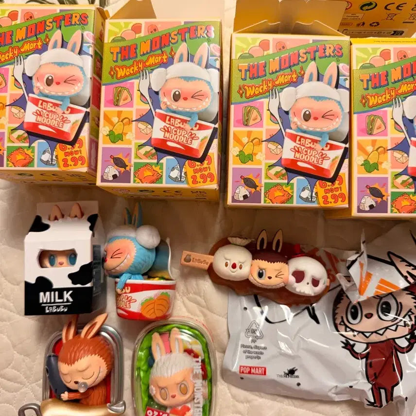 [BUNJANG] Pop Mart Labubu Suspicious Convenience Store Series Set / 팝마트 정품 라부부 수상한편의점 5종 일괄