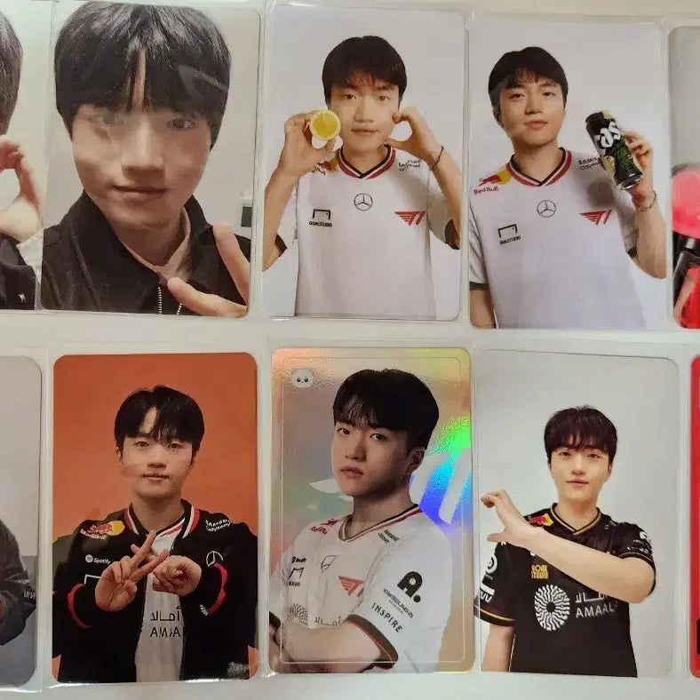 [BUNJANG] T1 Keria Photocard, Sticker, Coaster Bundle Set / T1 티원 케리아 포카, 띠부, 코스터