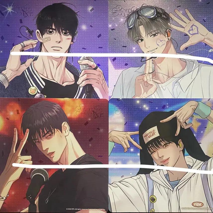 [BUNJANG] Sparkles Fancam Postcard Bundle Set / 스파클즈 직캠엽서 야화첩 언슬립 일괄 판매