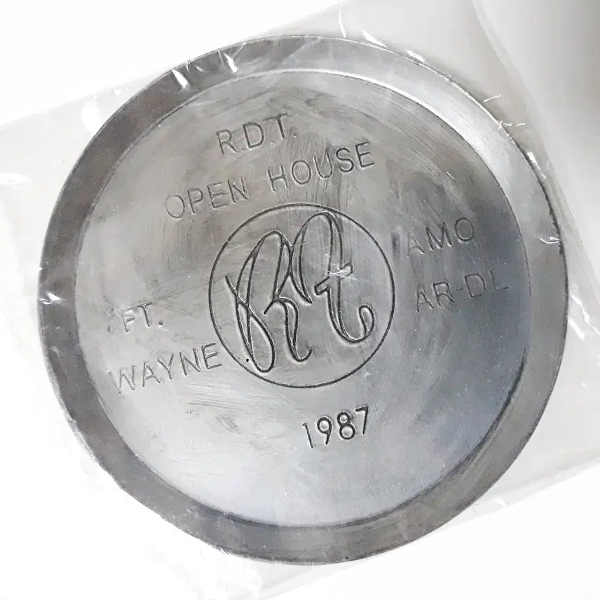 [BUNJANG] Japanese Retro Aluminum Round Tray / [3개일괄] 일본 레트로 알루미늄 둥근 트레이 잡화 소품