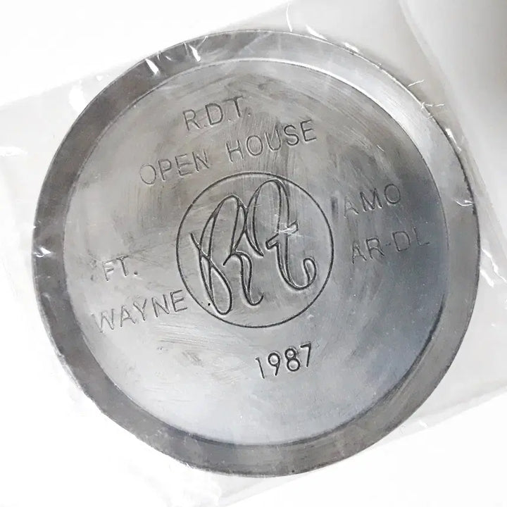 [BUNJANG] Japanese Retro Aluminum Round Tray / [3개일괄] 일본 레트로 알루미늄 둥근 트레이 잡화 소품