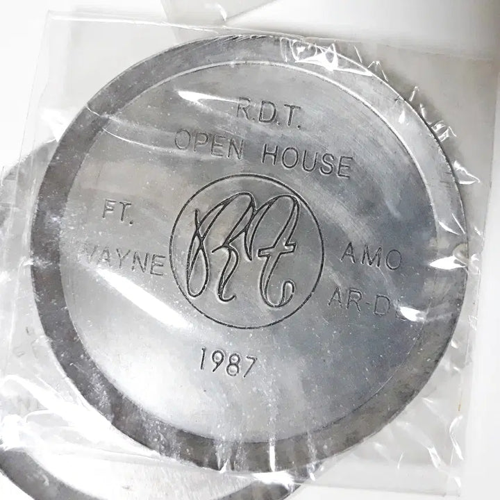 [BUNJANG] Japanese Retro Aluminum Round Tray / [3개일괄] 일본 레트로 알루미늄 둥근 트레이 잡화 소품