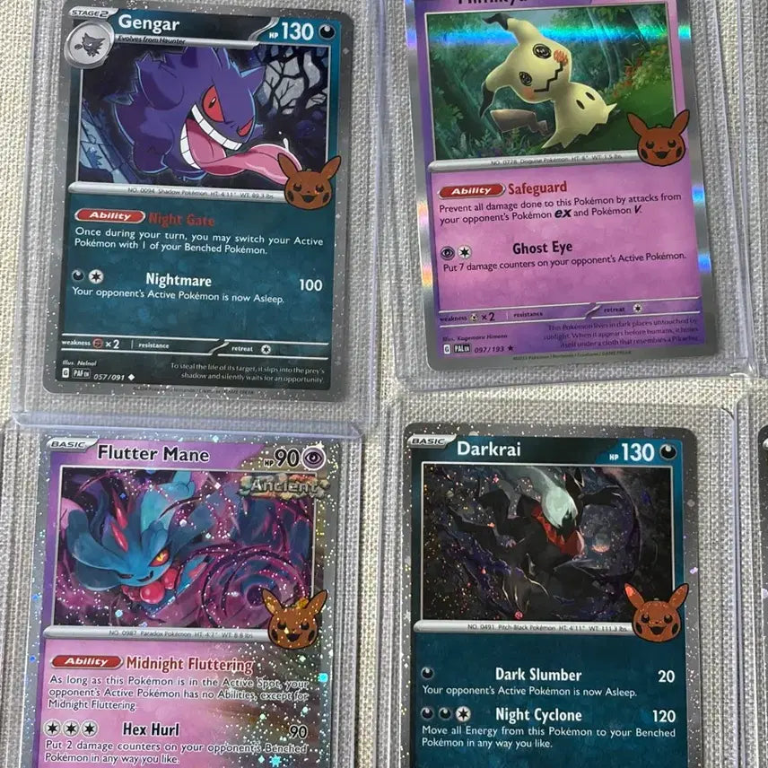 [BUNJANG] Pokemon Halloween Bundle Set Phantom, Pikachu, Darkrai, Barraskewda, Mimikyu / 포켓몬 일괄 판매 할로읜 팬텀, 피카츄, 다크라이, 날치머, 따라큐
