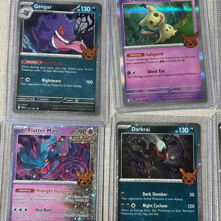 [BUNJANG] Pokemon Halloween Bundle Set Phantom, Pikachu, Darkrai, Barraskewda, Mimikyu / 포켓몬 일괄 판매 할로읜 팬텀, 피카츄, 다크라이, 날치머, 따라큐