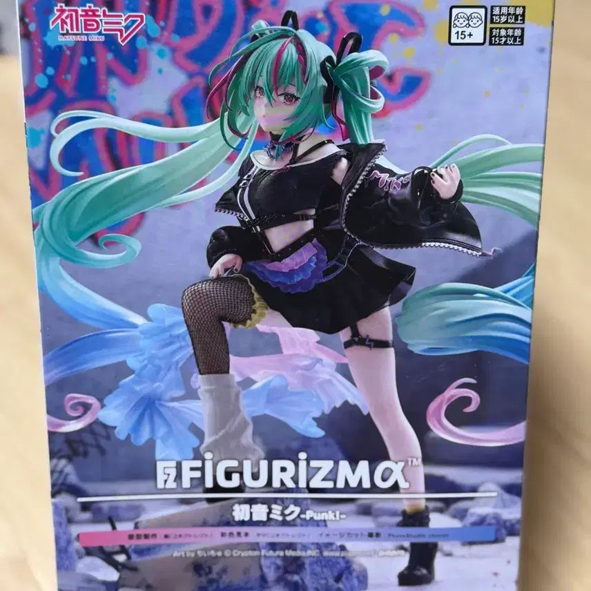 [BUNJANG] Hatsune Miku FiguRise Punk Ver. Figure (Sealed) / [미개봉] 하츠네 미쿠 피규어리즘 펑크 ver 피규어