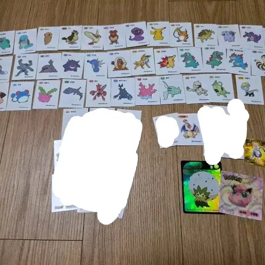[BUNJANG] Pokemon Halloween 30th Anniversary Charizard Stickers / 포켓몬 띠부씰할로윈, 30주년 리자몽