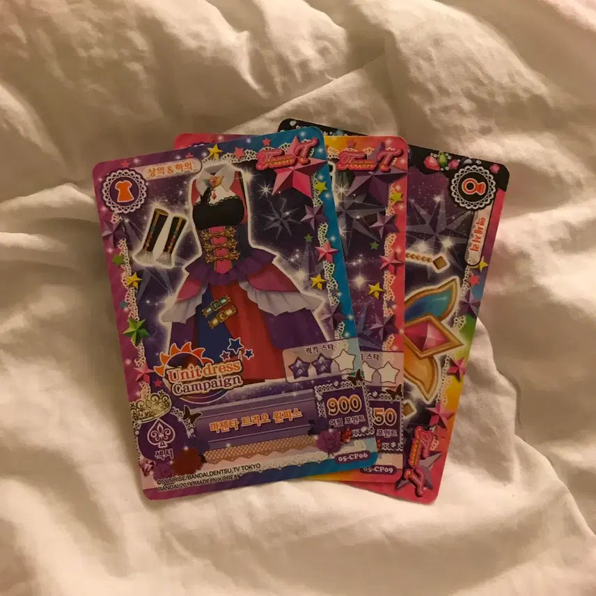 [BUNJANG] Aikatsu Tristar Set Cards (Old Version, New Version) / 오늘만 가격내림!!!! 아이엠스타/아이카츠 트라이스타 세트 카드 (구버전, 신버전)