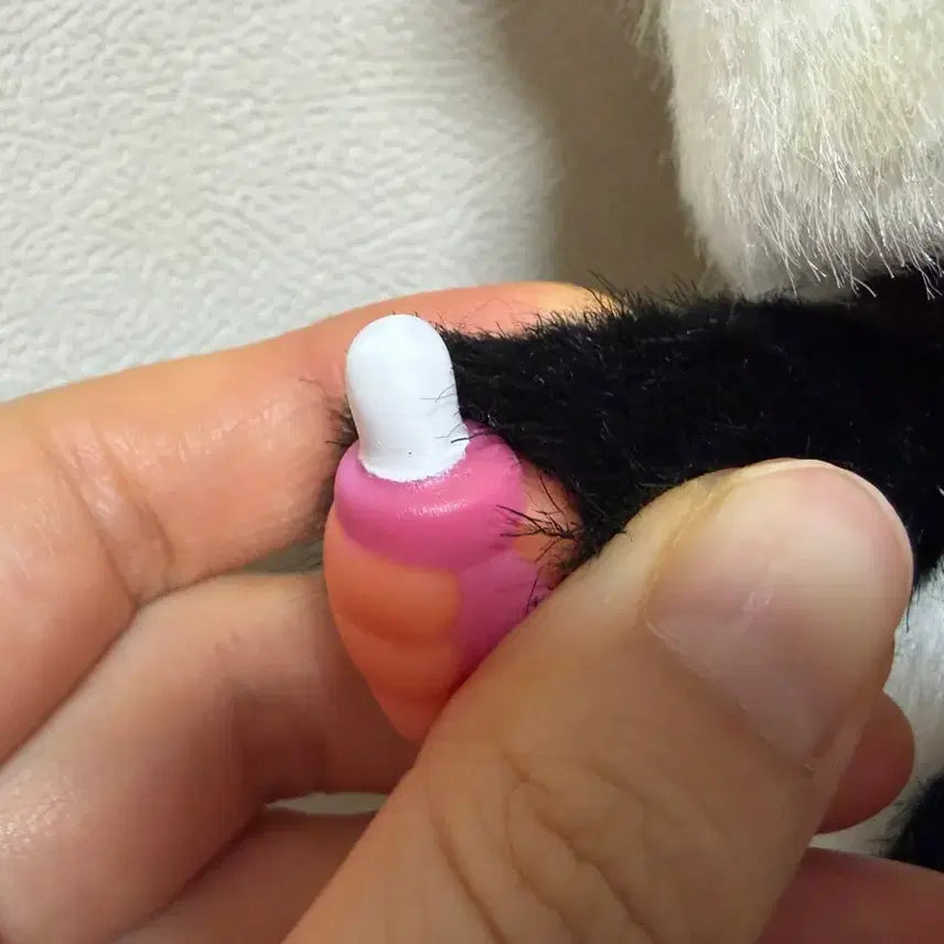[BUNJANG] Animal Monchhichi Panda Classic Sitting / 애니멀 몬치치 (팬더) 고전