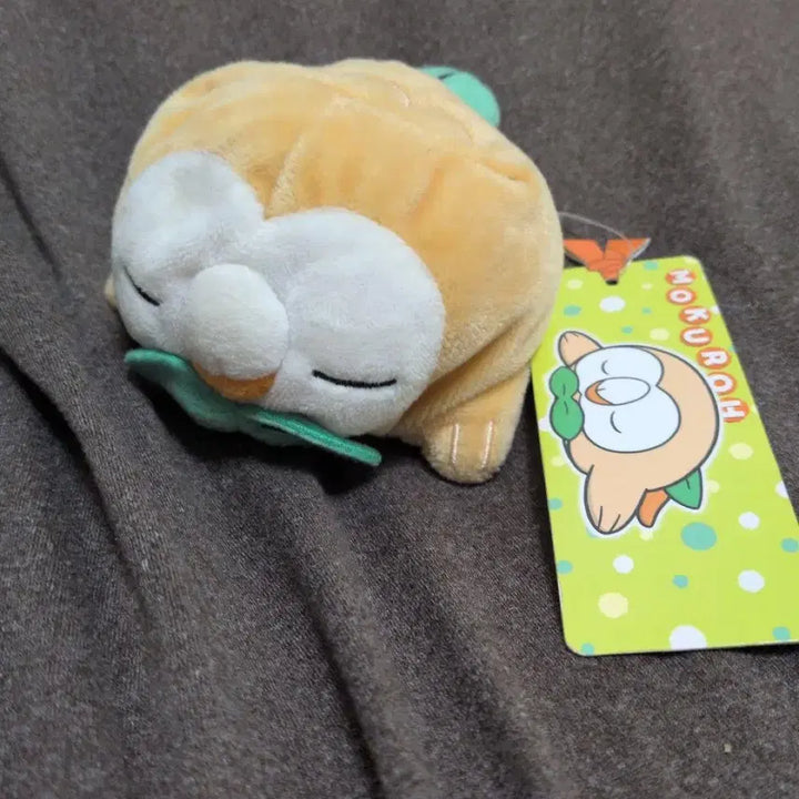 [BUNJANG] Pokemon Kuttsuari Rowlet Plush Doll / 포켓몬 쿳타리 나몰빼미