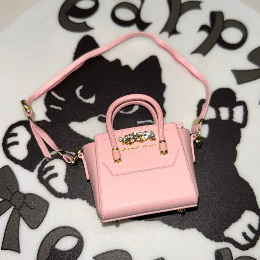 [BUNJANG] Jill Stuart Pink Tote Bag Gachapon Accessory Figure / (희귀) 질스튜어트 핑크 토트백 가챠 캡슐토이 판매 악세사리 피규어 가방