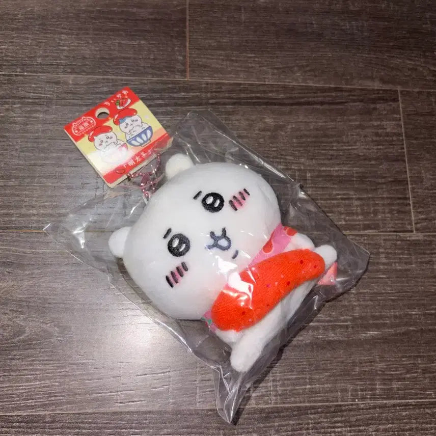 [BUNJANG] Chiikawa Hakata Mentaiko Mascot (Sealed) / (미개봉)치이카와 먼작귀 후쿠오카 한정 명란 마스코트