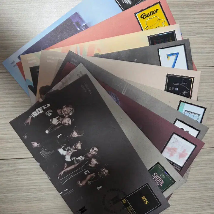 [BUNJANG] BTS 10th Anniversary Stamp Set / 방탄소년단 10주년 우표 세트 새상품