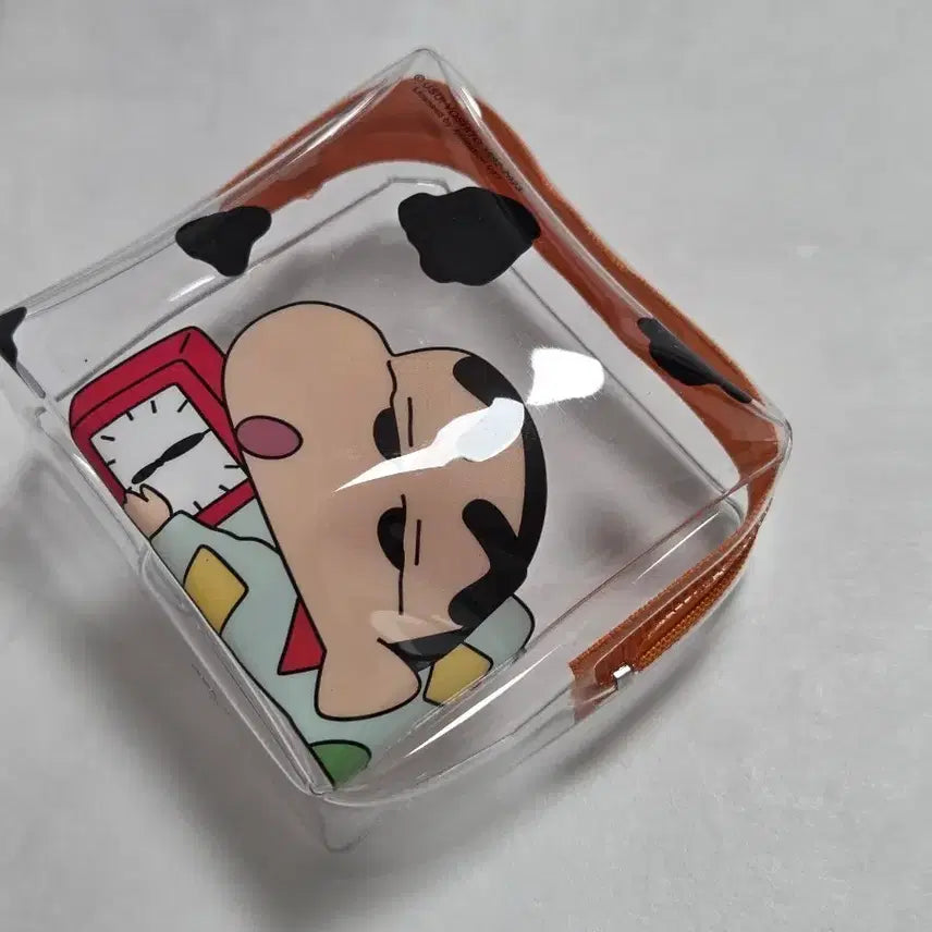 [BUNJANG] Crayon Shin-chan Clear Pouch / 짱구 투명 파우치