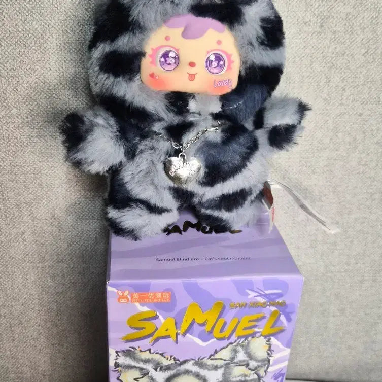 [BUNJANG] Samuel Hopi Cat (Blue) Plush Toy / 사무엘 호피캣(블루)