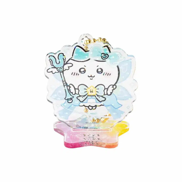 [BUNJANG] Chikawa Magical Series Hachiwara Acrylic Stand Hologram Acrylic Keyholder / 초매지컬 치이카와 아크릴 스탠드 홀로그램 아크릴 키홀더 하치와레 판매
