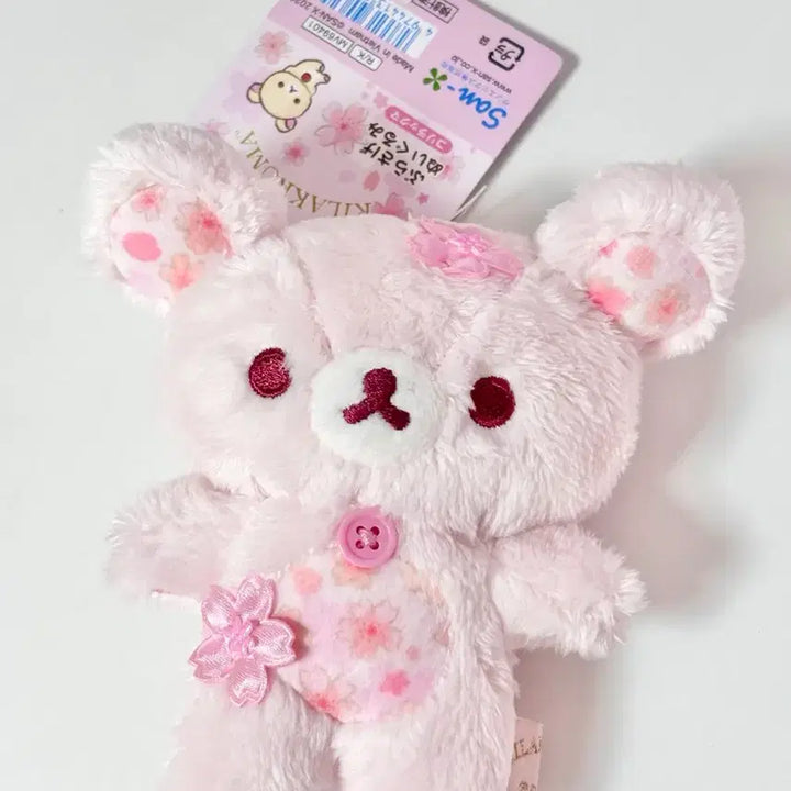 [BUNJANG] San-X Korilakkuma Sakura Mascot / 정품 산엑스 코리락쿠마 벚꽃 사쿠라 마스코트