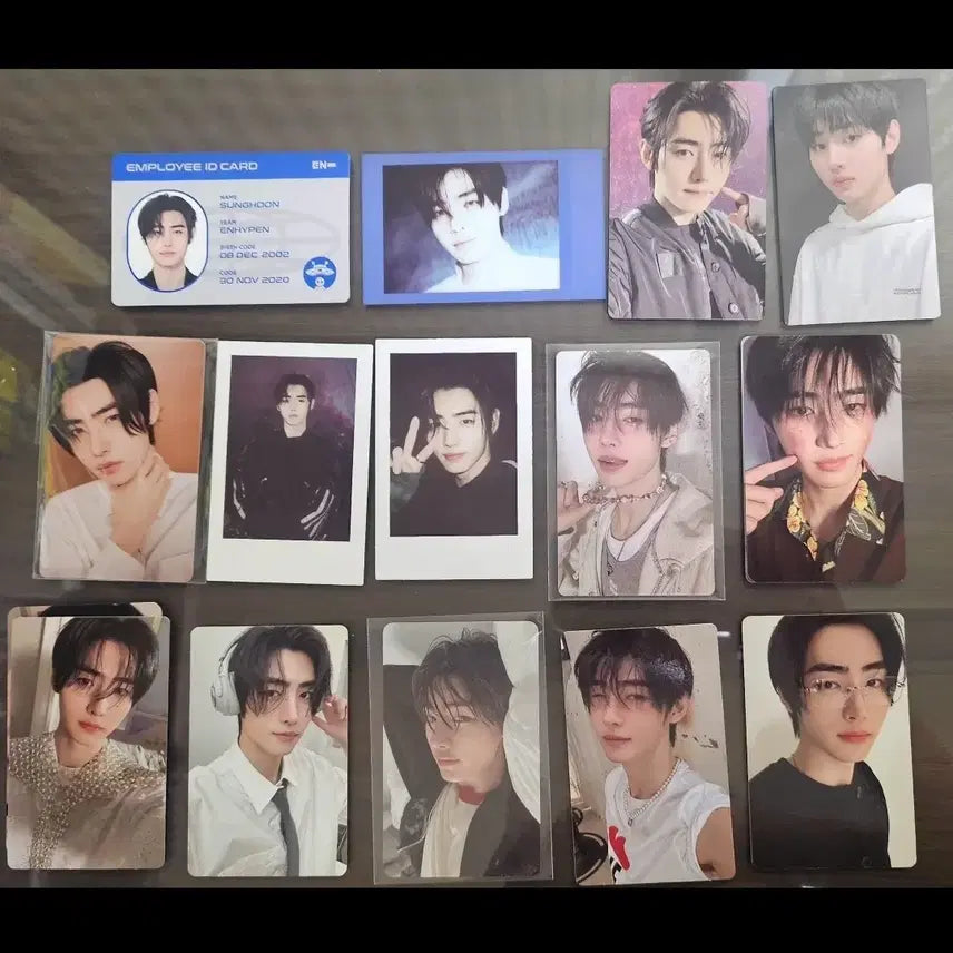 [BUNJANG] ENHYPEN Sunghoon Bundle Set Photocard / 엔하이픈 성훈 포카 일괄