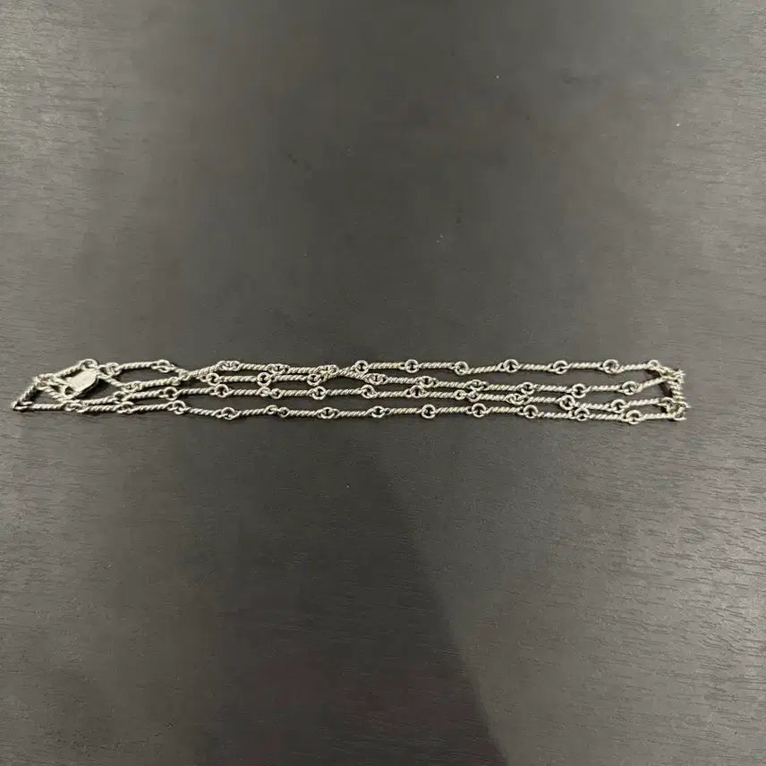 [BUNJANG] Chrome Hearts Twist Chain Silver 24-inch / 크롬하츠 트위스트 체인 실버 24인치 한스룸 자체