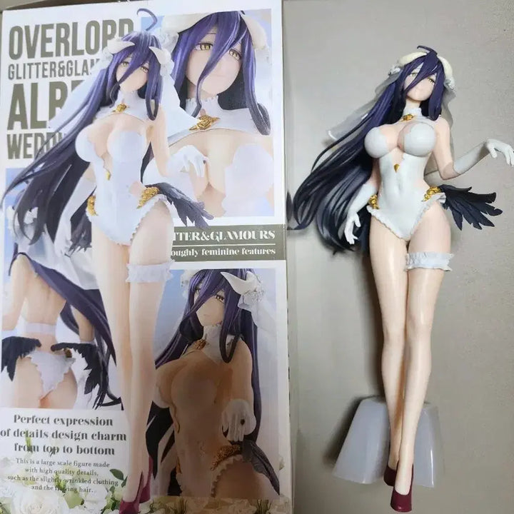 [BUNJANG] Overlord Albedo Wedding Glitter Figure / 오버로드 알베도 웨딩 글리터 피규어