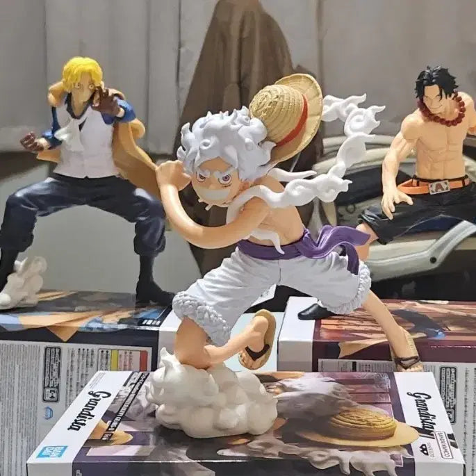 [BUNJANG] One Piece Luffy, Ace, Sabo Figure Set / 원피스 루피 에이스 사보 피규어