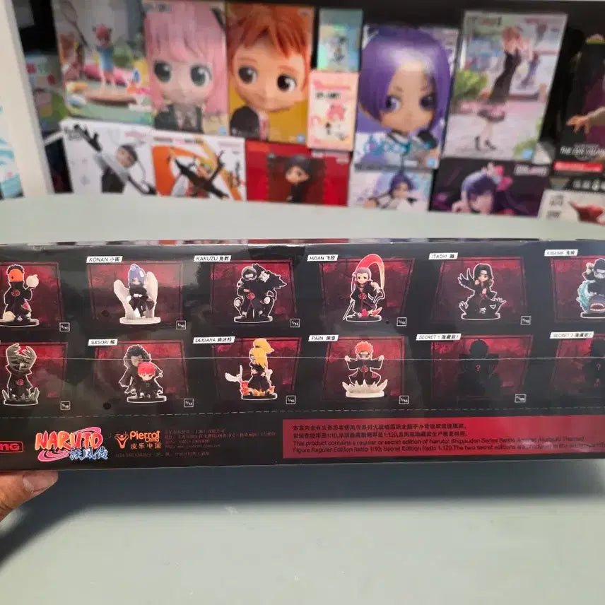[BUNJANG] Pop Mart Naruto Akatsuki Figures 10 Types (Sealed) with Gundam Zaku Speaker Gift / 팝마트 나루토 아카츠키 피규어 10종 (미개봉) 사은품 건담 스피커증정