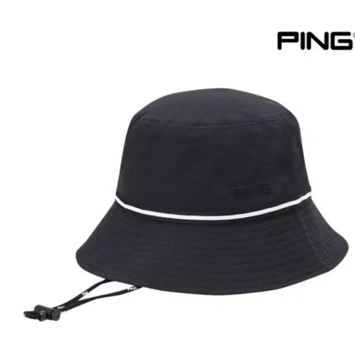 [SOLD OUT] (58) 핑 테잎 포인트 버킷햇