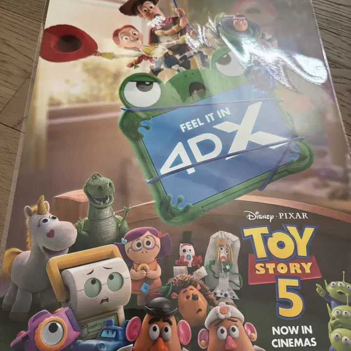 [BUNJANG] Toy Story 5 Movie Poster Set (IMAX, 4DX, ScreenX) / 토이 스토리 5 영화 포스터 3종 (IMAX,4DX,스크린X)