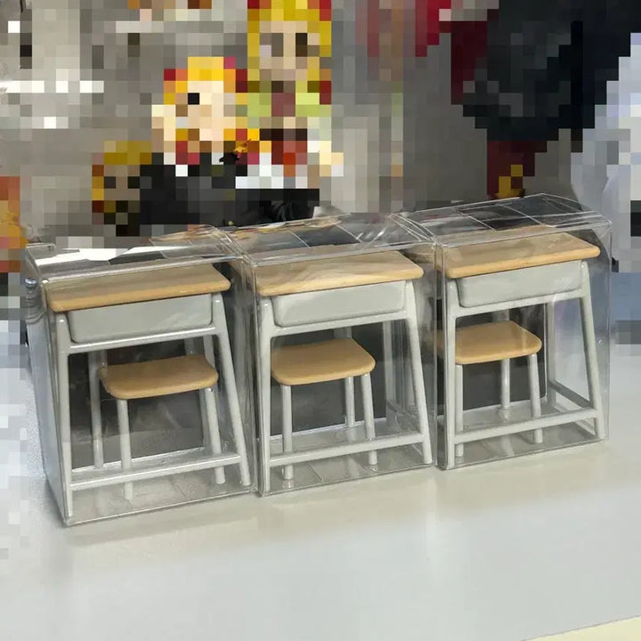 [BUNJANG] Lookup Desk Set (3 pcs) / 룩업책상 3종일괄판매 / 미개봉