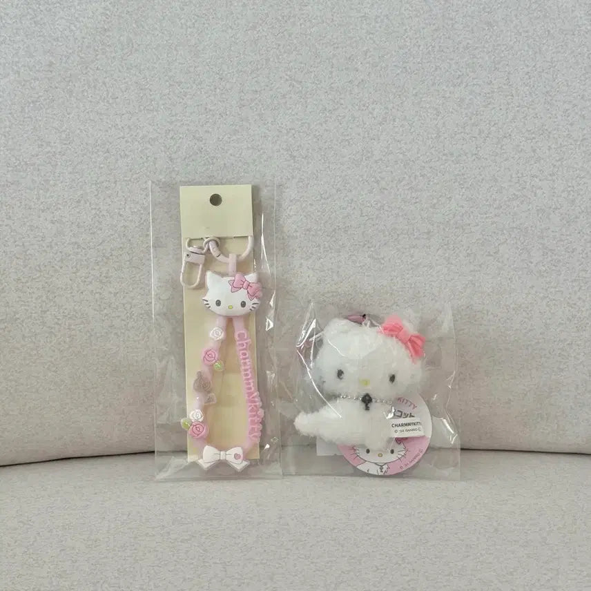 [BUNJANG] Sanrio Charmmy Kitty Carabiner Keychain Bundle Set / 일괄) 챠미키티 카라비너 키링 캐릭터 대상 스트랩