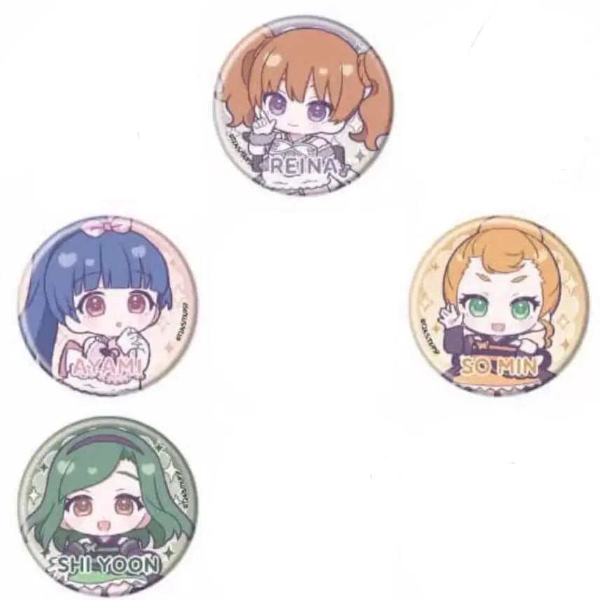 [BUNJANG] Pretty Rhythm Dear My Future EEO SD Can Badge 15th Anniversary / 프리티리듬 디어마이퓨처 eeo sd 캔뱃지 15주년 디마 퓨 공구 프리즘