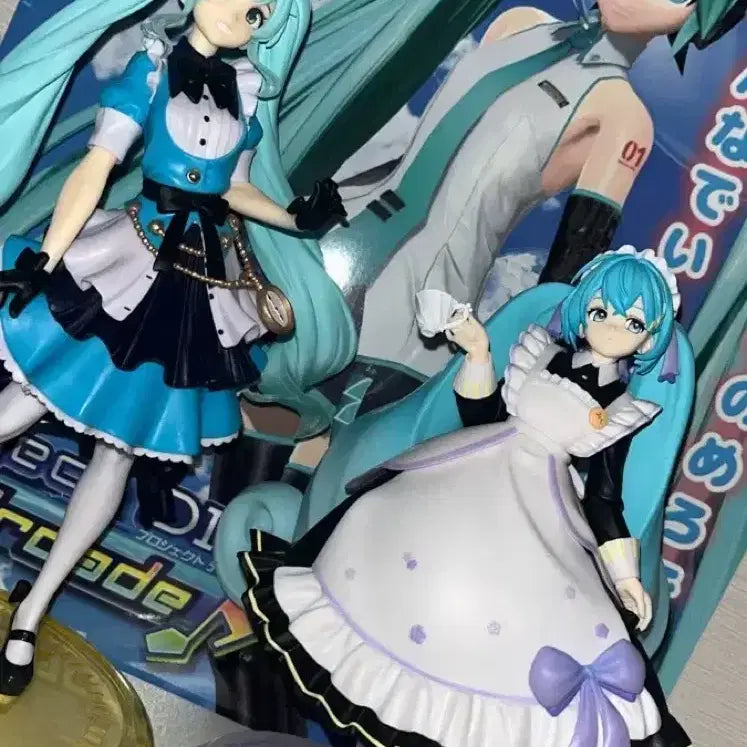 [BUNJANG] Hatsune Miku 2 Types Bundle Set Figure / 일괄 / 하츠네 미쿠 피규어 2종