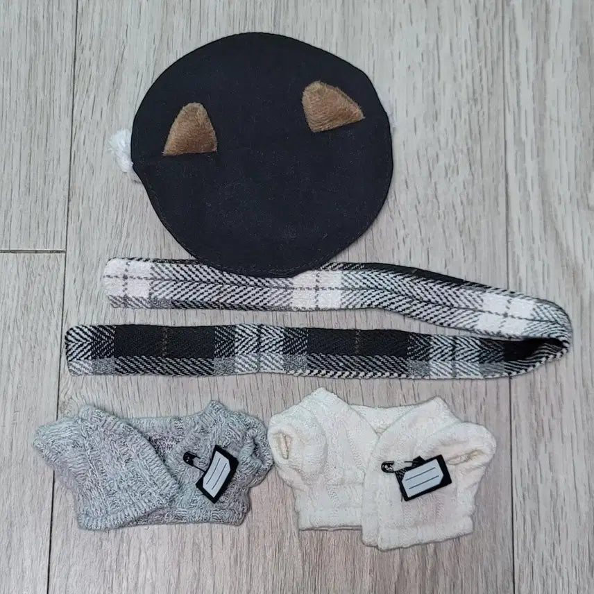 [BUNJANG] 10cm Doll Clothes Spring Collection Bundle / 10cm 솜인형 옷 3월 봄날의양 일부구성