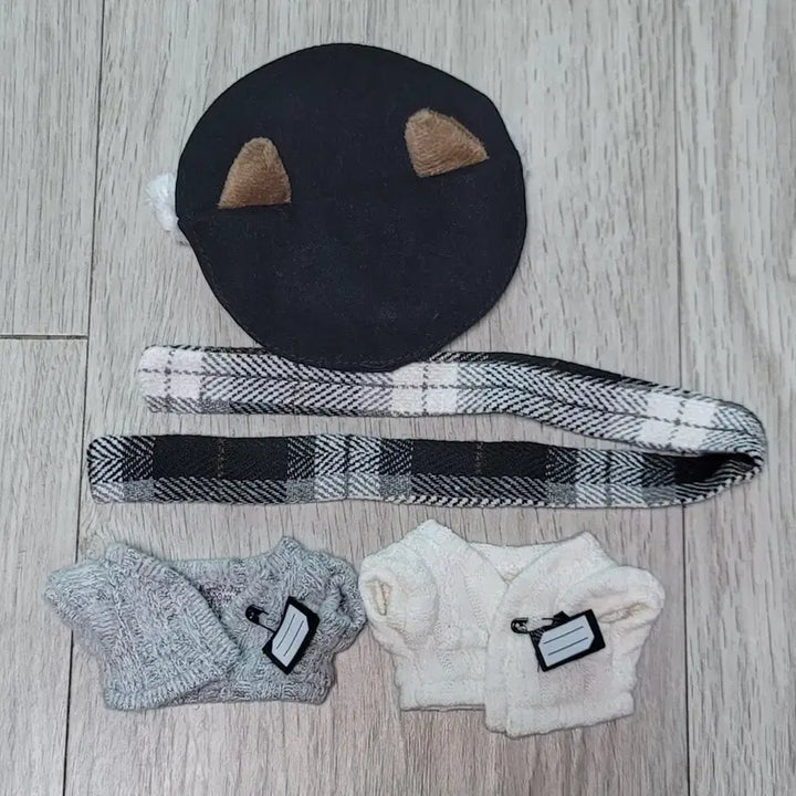 [BUNJANG] 10cm Doll Clothes Spring Collection Bundle / 10cm 솜인형 옷 3월 봄날의양 일부구성