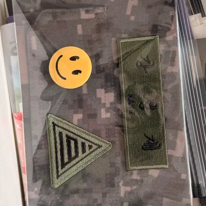 [BUNJANG] Choisabyeong Legend Kang Sung-jae Custom Name Tag Wappen (Sealed) / 박지훈 취사병 팝업 강성재 커스덤 명찰 와펜 미개봉
