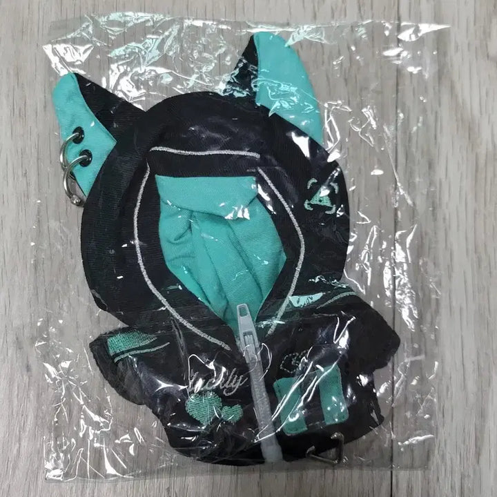[BUNJANG] 10cm Cyber Cats Green Doll Clothes / 10cm 솜인형 옷 사이버 캣츠 그린