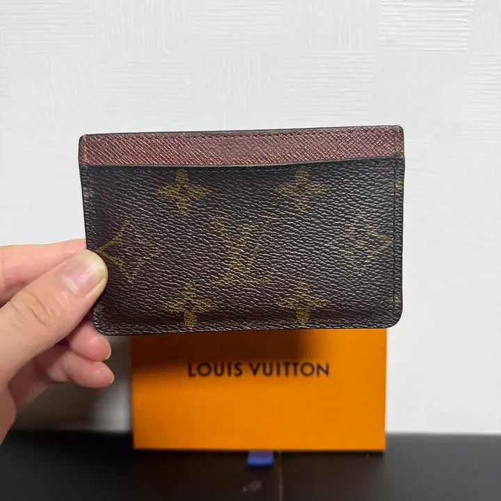 [BUNJANG] Louis Vuitton Monogram Armagnac Card Holder / [S급]루이비통 카드홀더 모노그램 아르마냑